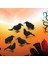 6x Simülasyon Cadılar Bayramı Crows Cadılar Bayramı Malzemeleri Için Raven Prop (Yurt Dışından) 4