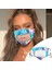 Tekrar Kullanılabilir Ş Yüz Örtüsü Şeffaf Ağı Dudak Mavi (Yurt Dışından) 2