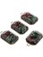 4x Dangle Charms Kolye Bilezik Küpe Takı Yapımı Dıy Kırmızı (Yurt Dışından) 3