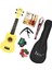 Çocuklar Ukulele Kompakt Taşınabilir Ahşap Ukulele Kı Çocuklar Başlangıç (Yurt Dışından) 5