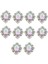 10'lu Paket Cabochons Sırt Süslemeli Ş Ab (Yurt Dışından) 1