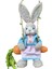 Paskalya Tavşanı Heykelcik Icı Paskalya Hediyesi I Açık Odası Kadın Için (Yurt Dışından) 1