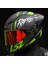Rapıd 2 Race Raven Mat Neon Sarı Kapalı Motosiklet Kaskı Kırmızı Camlı 2