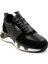 Siyah Leather Erkek Sneaker E01347071802 2