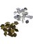 20 Yuvarlak Düğün Broş Örme Takım Sopa 20 , , 20MM (Yurt Dışından) 3