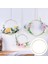 Altın Metal Çelenk Makrome Craft Halkalar 10CM (Yurt Dışından) 2