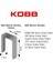 KBZ214 14 mm 2500 Adet 200 Serisi Ağır Hizmet Tipi Zımba Teli 5