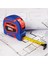 WP261009 5MX19MM/16FT. Naylon Kaplama Sarı Çelik Şerit Metre 4