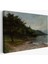 Gustave Courbet - Göl Kıyısı Geneva TABLOSU-7092 1
