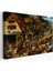 Yaşlı Pieter Brueghel - Hollanda Atasözleri Mavi Pelerin TABLO-7267 1