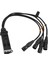 RJ45 Cat5 Ekranlı Kablo 4 Kanal 3-Pin Xlr Erkek Konnektörler Sahne Stüdyosu Için Çoklu Ağ Alıcı Kablosu (Yurt Dışından) 1