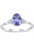 Tanzanite Oval Tektaş Yüzük 1