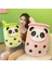 Yaratıcı Yeni Krema Sütlü Çay Fincan Yastık Sütlü Çay Panda Bebek Peluş Oyuncak Çocuk Bebek Bebek Alışveriş Merkezi Partisi (Yurt Dışından) 4