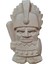 Ahşap Dekoratif Boyanabilir Büst Heykeli Maya Totem 1