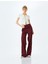 Fermuar Detaylı Slim Fit Drapeli Kısa Kollu Crop Tişört 1