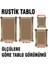Kanvas Istanbul Manzara LED Işıklı Rustik Tablo 3