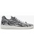 Dobby Zebra Desenli Hakiki Deri Kadın Sneakers 1