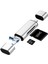 3in1 Type C USB Kart Okuyucu Micro Sd Kart Çevirici Dönüştürücü Adaptör - AL5090 1