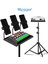 Sunum Projeksiyon Cihazı Notebook Vb Için Çok Amaçlı Ayaklı Sehpa Stand + 2.1 mt Tripod - AL5095 3