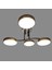 Fors Modern Dekoratif 4lü LED 3 Renk Işık Enerji Tasarruflu Oturma Odası Mutfak Giyinme Odası 4