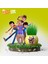 Menashop Rafadan Tayfa Temalı Çim Adam 6'lı Set - Çocuklar Için Eğitici ve Eğlenceli Bitki Yetiştirme Kiti 1