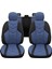 Verita Elegance Serisi - Her Araca Uyumlu Oto Koltuk Kılıfı / Mavi 1