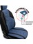 Verita Elegance Serisi - Her Araca Uyumlu Oto Koltuk Kılıfı / Mavi 4