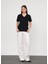 Regular Fit V Yaka Kadın T-Shirt 1