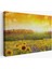 Ayçiçeği Tarlası Yağlıboya Görünüm Dekoratif Kanvas TABLO-3445 1
