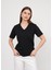 Regular Fit V Yaka Kadın T-Shirt 3