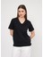 Regular Fit V Yaka Kadın T-Shirt 5