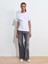31585 Drape Detaylı T-Shirt-Koyu Kahve 3
