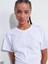 31585 Drape Detaylı T-Shirt-Koyu Kahve 5
