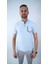 Erkek Mavi Yakalı Tshirt 2
