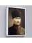 Çerçeveli Atatürk Portre Tablosu Mustafa Kemal Atatürk Dikdörtgen Dekoratif Kanvas Tablo-61 4