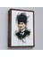 Çerçeveli Mustafa Kemal Atatürk'ün Suluboya Görünümlü Portresi Dekoratif Kanvas Tablo-78 1