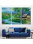 Tayland Taşra Köy Manzarası Duvar TABLOSU-3478 3