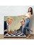 Donald Trump - Vladimir Putin Santranç Oynarken TABLOSU-8316 2