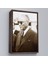 Çerçeveli Atatürk Portre Tablosu Mustafa Kemal Atatürk Dikdörtgen Dekoratif Kanvas TABLO-143 1