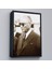 Çerçeveli Atatürk Portre Tablosu Mustafa Kemal Atatürk Dikdörtgen Dekoratif Kanvas TABLO-143 3