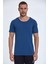 Milan Over Size Erkek Tişört Lacivert 1