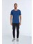 Milan Over Size Erkek Tişört Lacivert 2