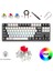 K550 Mekanik Oyuncu Klavyesi -Değiştirilebilir Switch- Rainbow Rgb Aydınlatma-87 Tuş - Red Switch 1