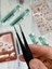 Sticker Cımbızı Düz Uçlu Siyah/çıkartma/washi Bant/sticker/bullet Journal/defter Süsleme 4