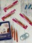 Sticker Cımbızı Düz Uçlu Turuncu/çıkartma/washi Bant/sticker/ Bullet Journal/defter Süsleme 5