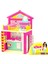 Lola'nın 2 Katlı Evi Eğlenceli Barbie Evi Oyuncak Evcilik Seti Muhteşem Rüya Oyun Evi Bebek Hediyeli 1