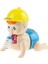 Oyuncak Bebek Emekleyen Bebek Işıklı Sesli Hareketli 15 cm 4