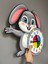 Sevimli Bunny Tavşan Montessori Çocuk Odası Eğitici Ahşap Duvar Saati - Sessiz Mekanizma, Şık 4
