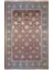 Halı Vendom Palace 5421 Bordo Lacivert Yumuşak Dokulu Viskon ve Bambu 120 Tarak Ipek Halı 1
