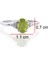 Peridot Oval Tektaş Pırlanta Yüzük 5